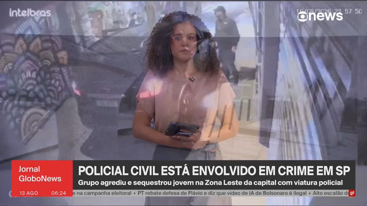 Policial Civil é reconhecido em caso de grupo que agrediu e sequestrou jovem em São Paulo. A Corregedoria segue na apuração e descarta envolvimento de outros agentes. ️➡️#JornalGloboNews- de segunda a sexta, às 06h, na #GloboNews #SãoPaulo #políciamilitar