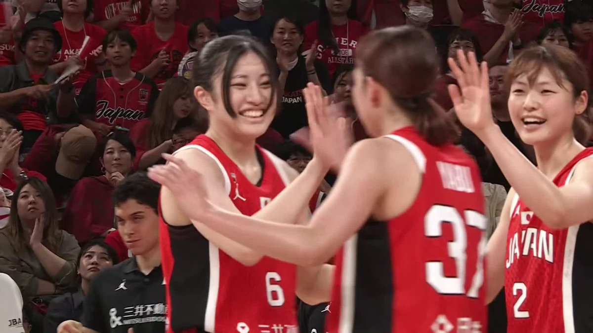 第1Qの締めくくりは最年少が決める🪽 #2 今野の速球アシストから#6 後藤音羽！ 📺CSフジテレビNEXTにて生中継 📡バスケットLIVE/FODにて生配信 #三井不動産カップ2026 #日本一丸