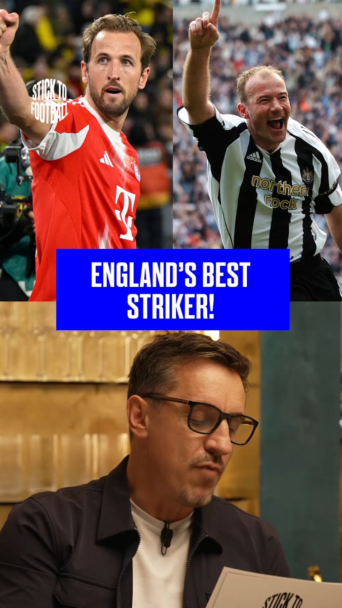 Two of England's greatest ever goalscorers... 🏴󠁧󠁢󠁥󠁮󠁧󠁿 But who are you picking: Harry Kane or Alan Shearer? 👀