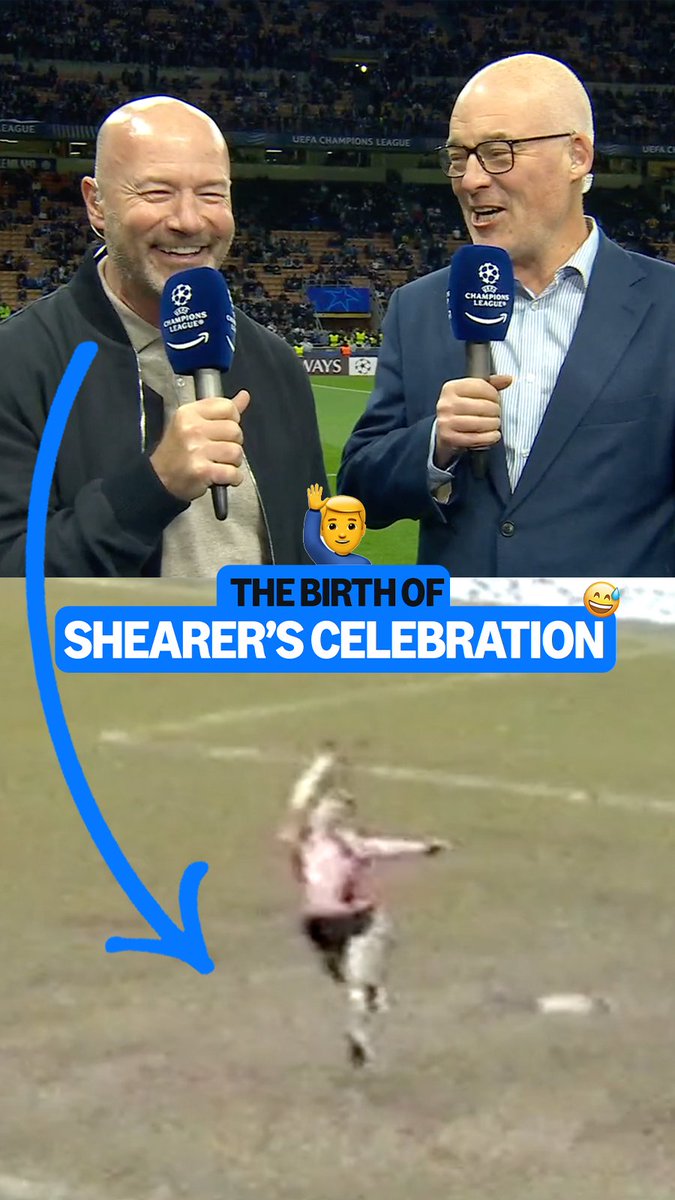 Happy birthday Alan Shearer! 🎉 Is this how that ICONIC celebration got started? 😅🙋♂️