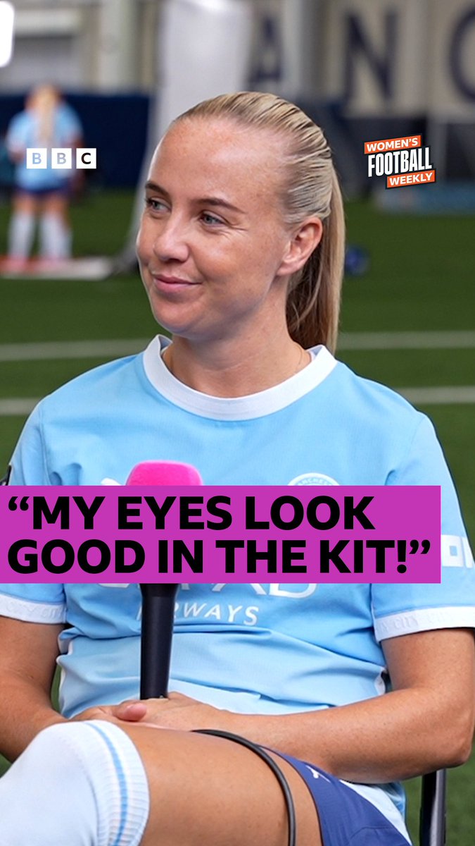 ❌ New challenge ❌ Different style of play ✅ A kit that brings out your eyes! Beth Mead reveals the real reason behind her move to Manchester City 👁️😂 #BBCFootball #WSL #MCWFC #ManCity
