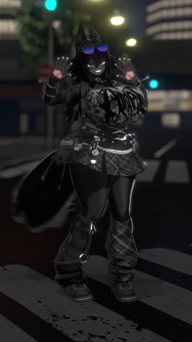 Y2k Gyaru Wolf🐺🖤