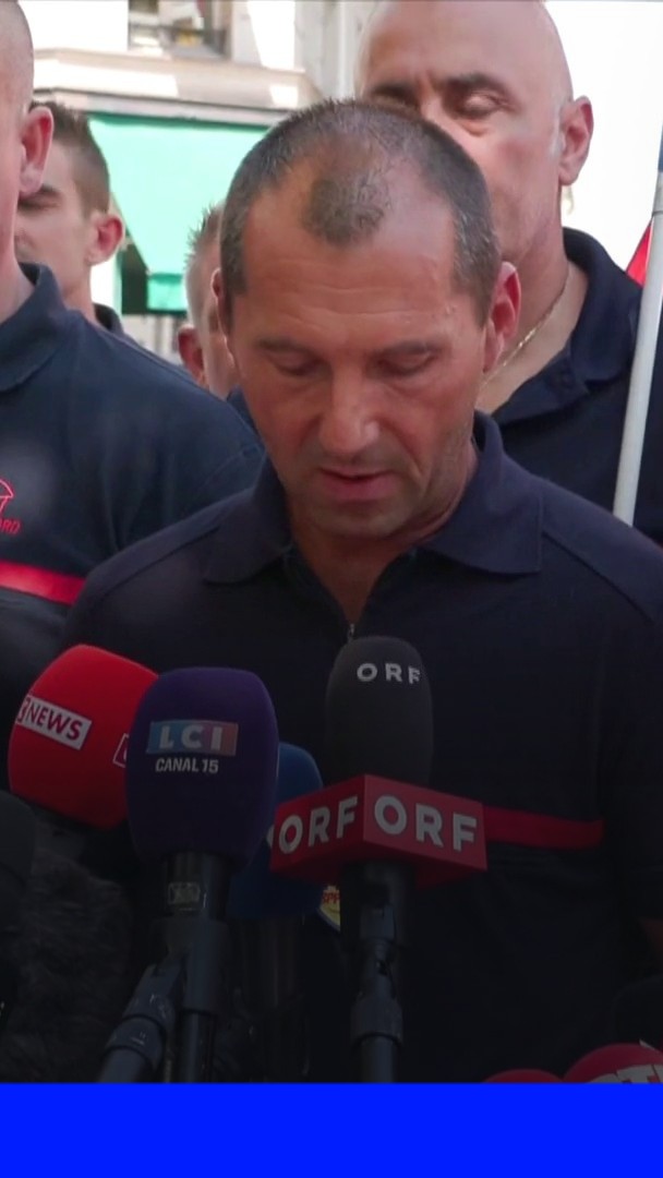 Grève des pompiers: "Il a manqué de tout sur les feux en Gironde", dénonce l'intersyndicale