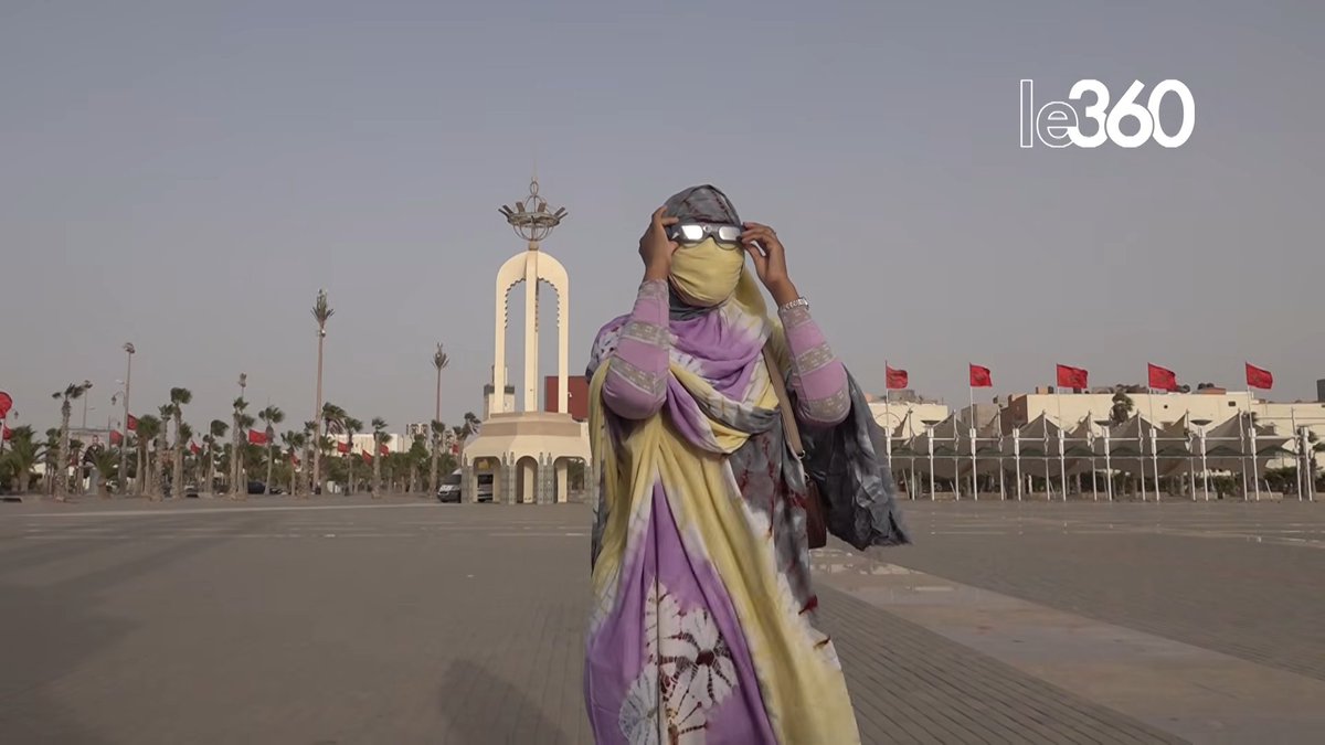 🌒🇲🇦 Éclipse solaire à Laâyoune : voici comment les habitants du Sud du Maroc ont vécu ce rare phénomène astronomique