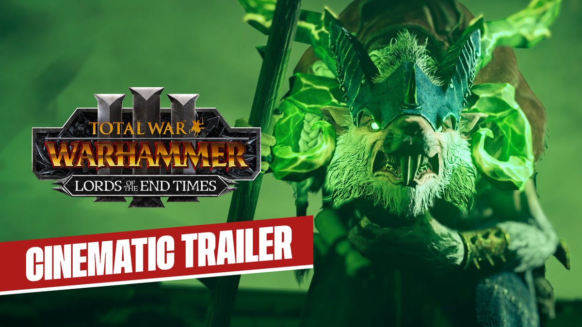 The End Times draw near. Total War: WARHAMMER III - Lords of the End Times releases on September 24th. The fate of the world lies in your hands; will you defend it... or destroy it?