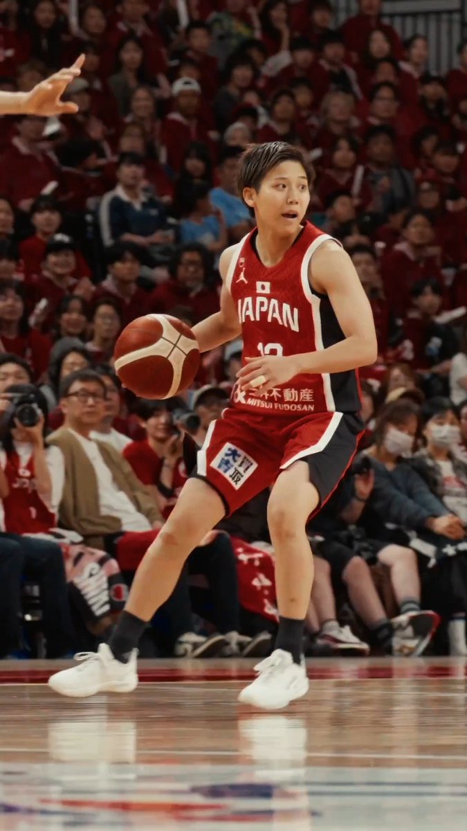 久々の代表戦でも"らしさ"全開🪄 #13 町田 瑠唯（PG｜162cm） 町田瑠唯 #三井不動産カップ2026 #AkatsukiJapan #日本一丸