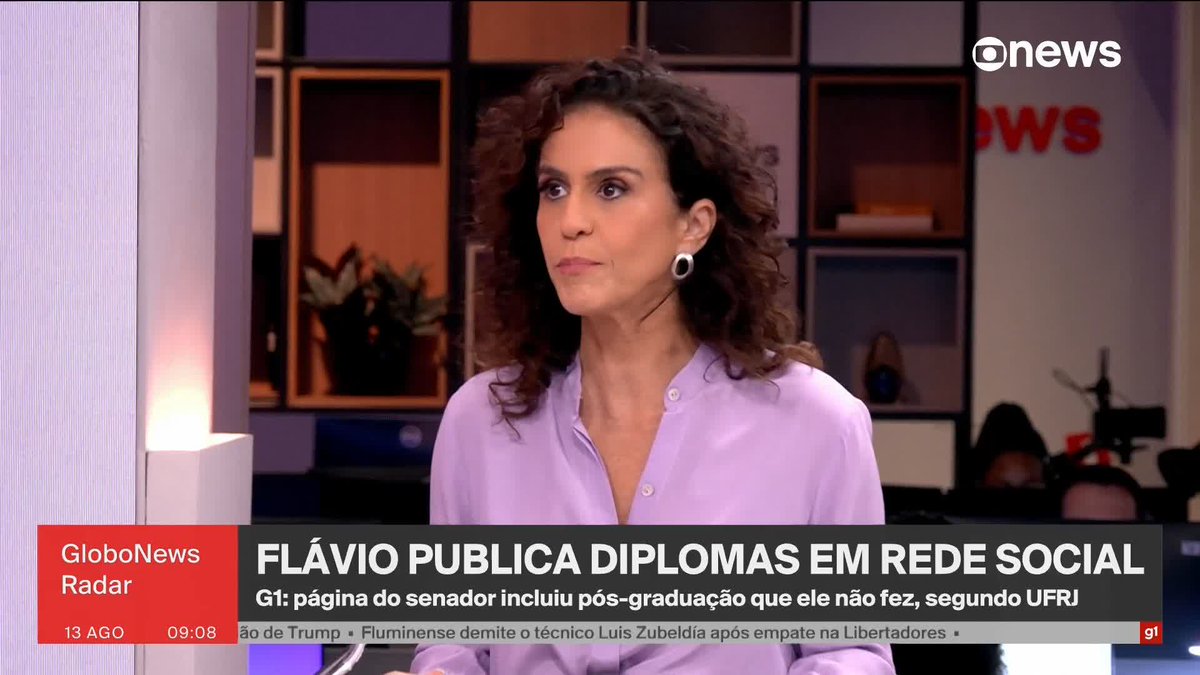 "Pode ter a ver com essa necessidade que Flávio tem de se mostrar qualificado para lidar com problemas econômicos”, diz Malu Gaspar após Flávio Bolsonaro mentir no currículo. ➡ #GloboNewsRadar - de segunda a sexta, às 8h30, na #GloboNews. Assista na TV e no globoplay