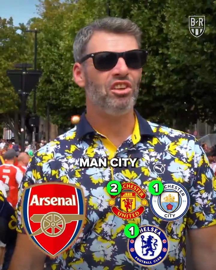Who do Arsenal fans think will be their main rivals for the Premier League title this season? 🏆