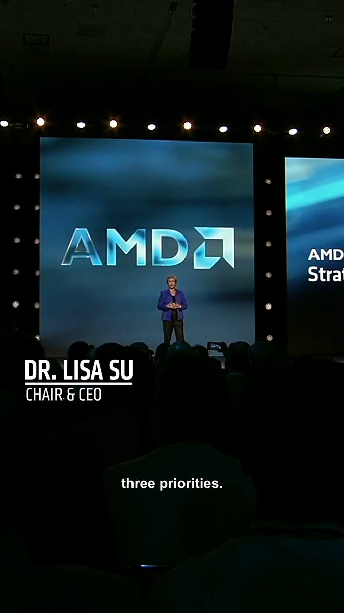 Compute leadership. Open platforms. AI everywhere. Hear AMD Chair and CEO Dr. Lisa Su explain the three priorities driving our AI strategy and how we're approaching the next generation of AI infrastructure.