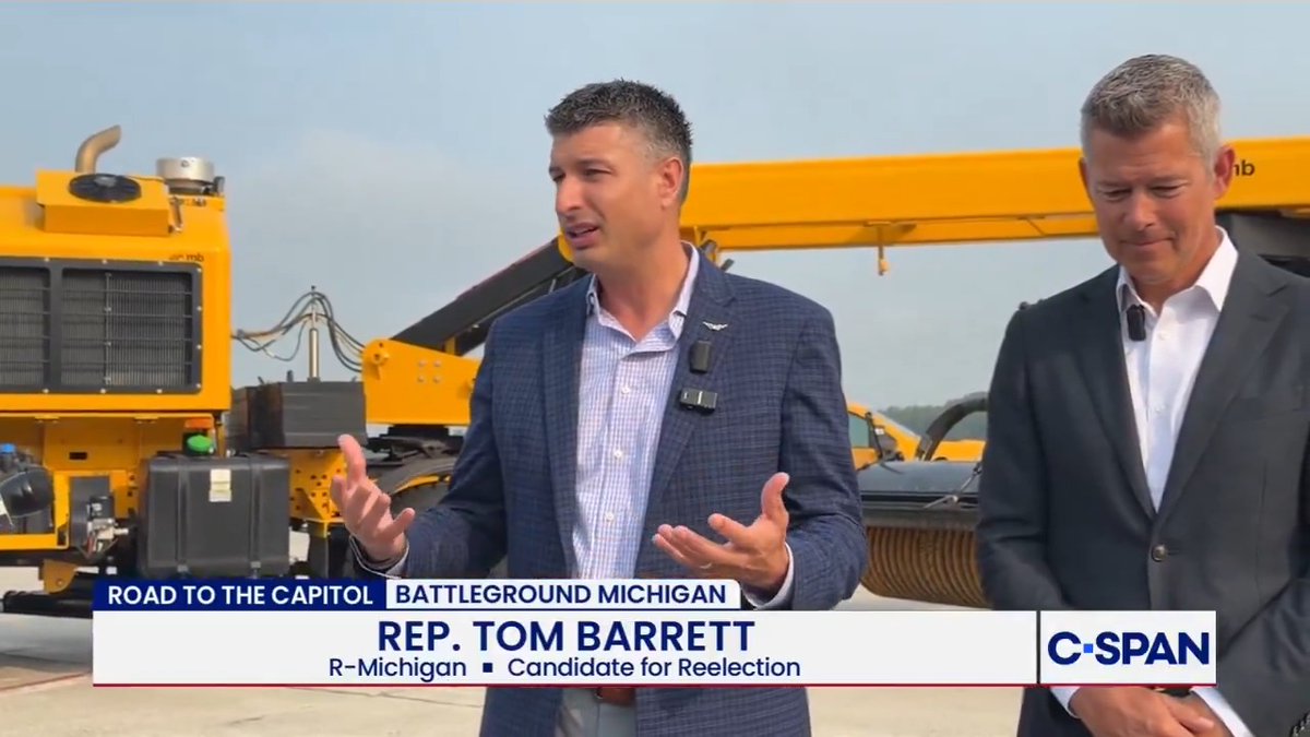.Congressman Tom Barrett (R-MI) on returning campaign contributions from Rep. Max Miller (R-OH) who is amid allegations of domestic abuse: "I'm someone that believes in due process... We will, you know, wait to see how the ethics committee takes that work."