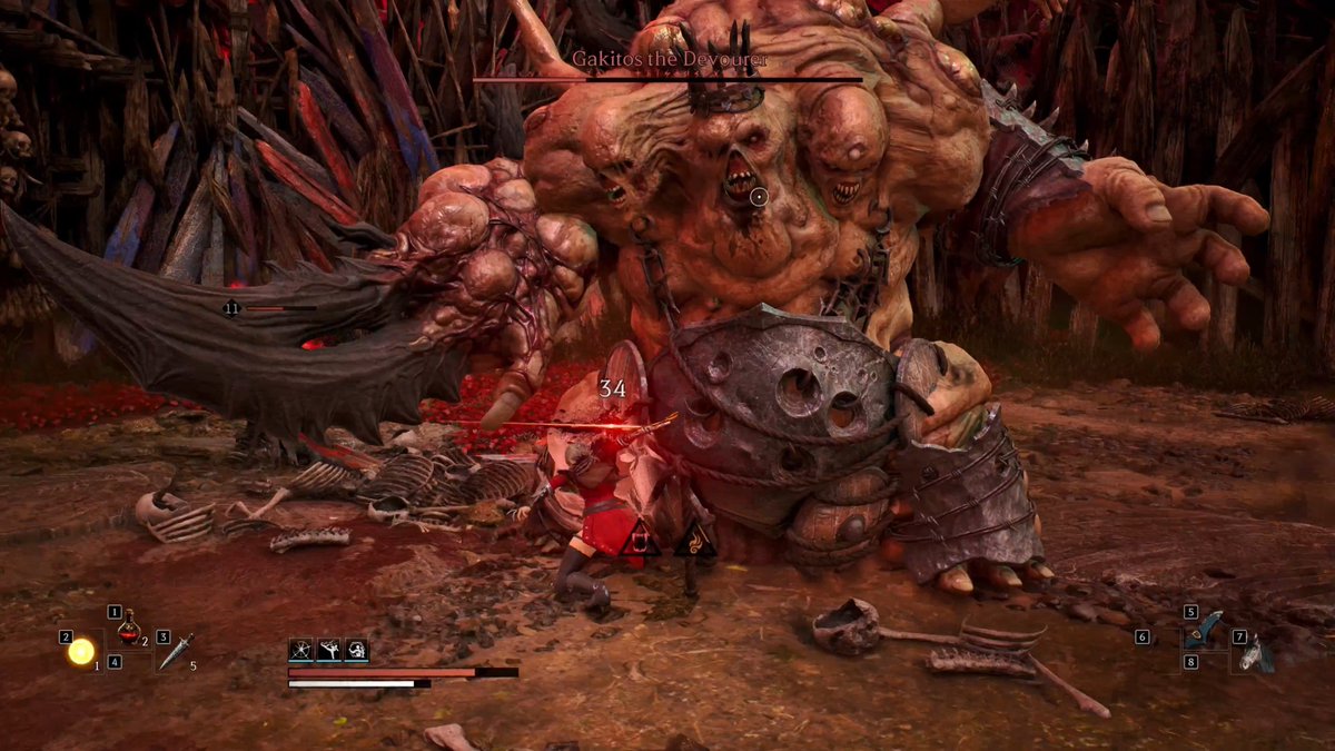 𝐅𝐚𝐜𝐞 𝐭𝐡𝐞 𝐃𝐞𝐯𝐨𝐮𝐫𝐞𝐫 ☣️ 🛡️Shield up. 🪓Axes drawn. ⚡Lightning crackling. The Ranger and an ally take on the towering Devourer together. Watch the Ranger in action in #ArcheAgeChronicles