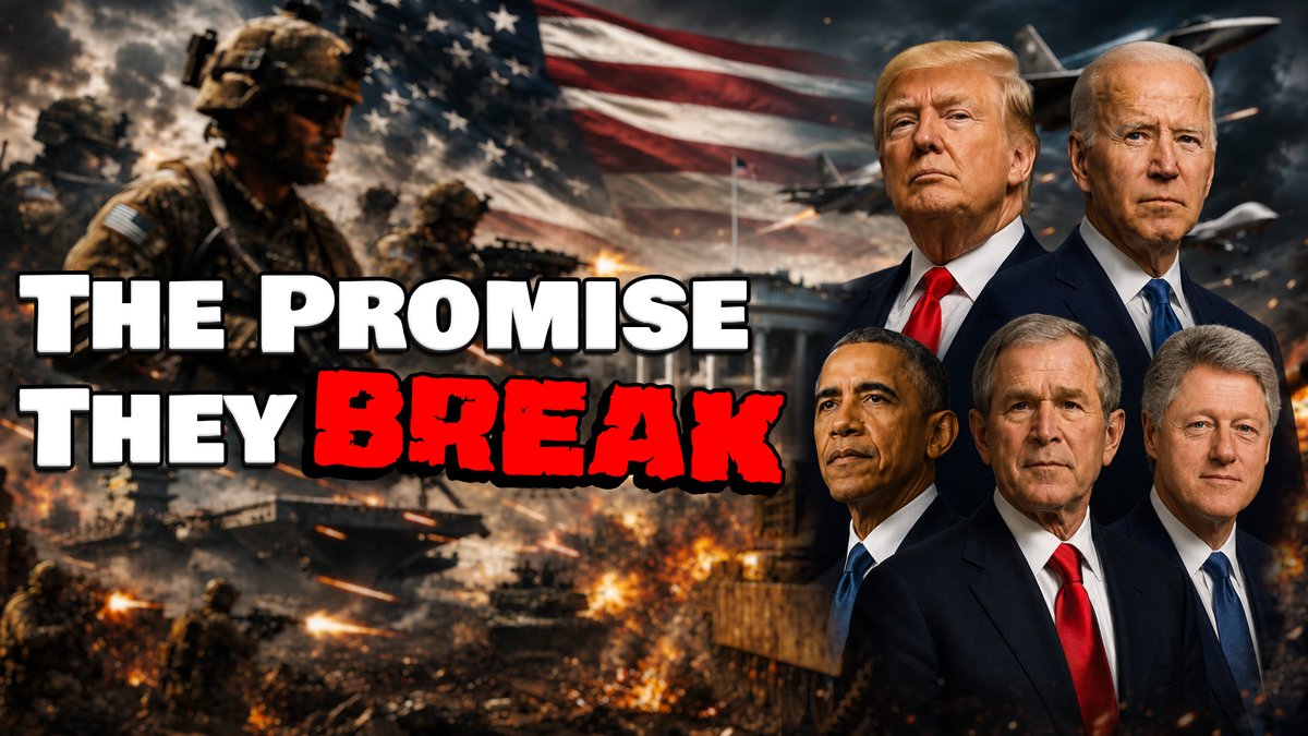 Donald Trump said "No more wars." Voters liked that. Then he struck Venezuela and attacked Iran. How every president drags us into wars: