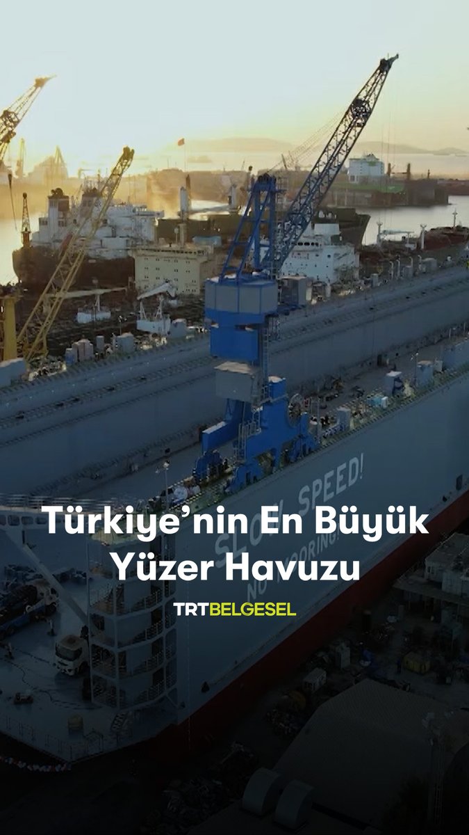 Onlarca mühendisin ve binlerce işçinin iki yıllık emeğiyle hayat bulan, tam 11.350 ton ağırlığındaki Türkiye’nin en büyük yüzer havuzu NB-110'un denize indirilme operasyonuna tanıklık oluyoruz. “Büyük Sevkiyat” 21.00’de TRT Belgesel’de.