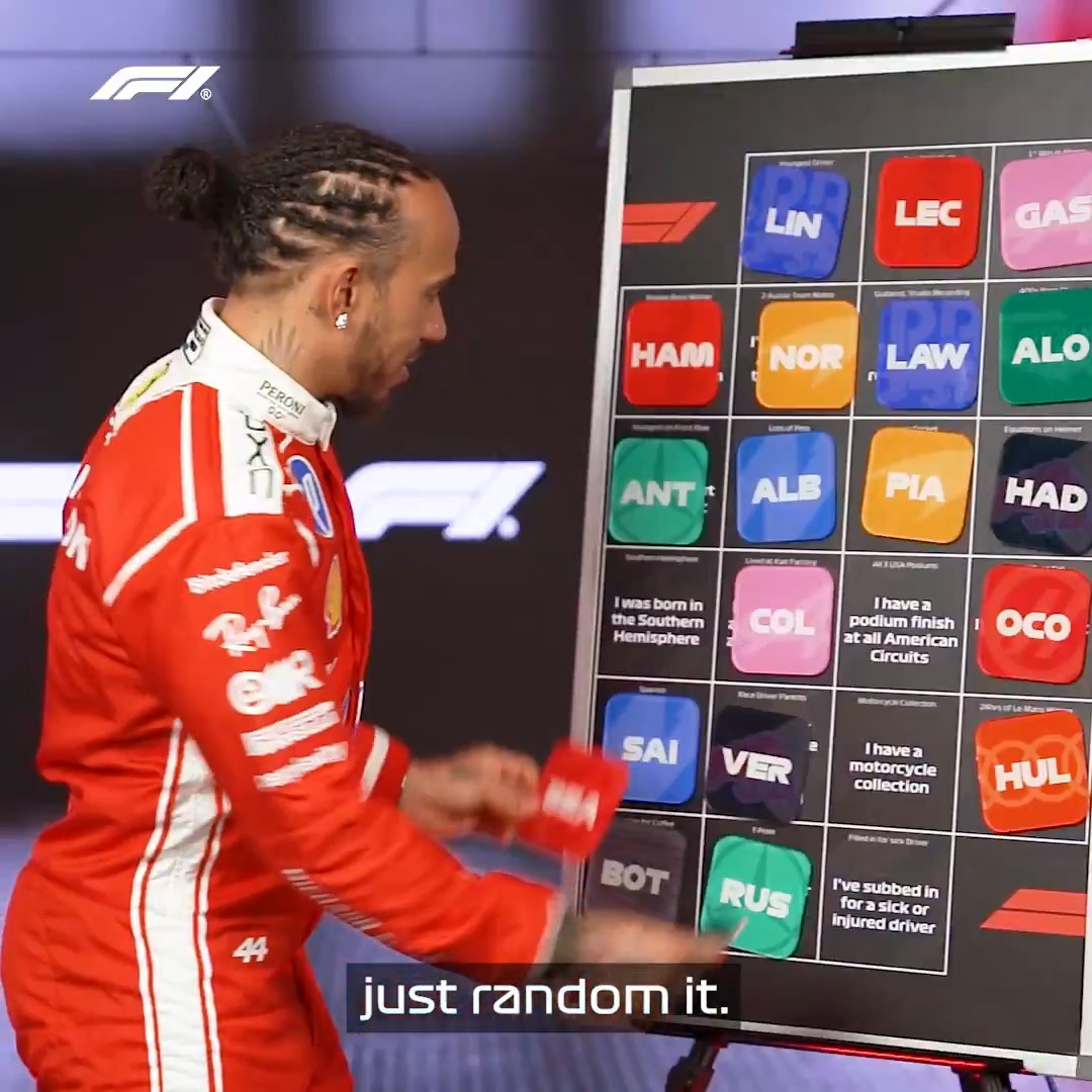 22 drivers, 22 facts, no room for error 🤓 We put the drivers through one of the trickiest Grill the Grid challenges yet in our latest episode, out now on YouTube 🎥 #F1