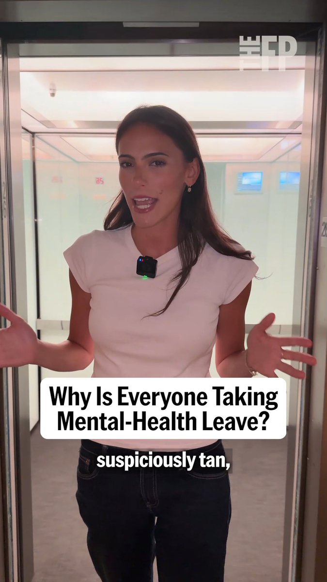 Why is everyone taking the day (or the month) off? Mental-health leave has never been easier to get—and never easier to abuse. Maya Sulkin explains. Read her full piece here: