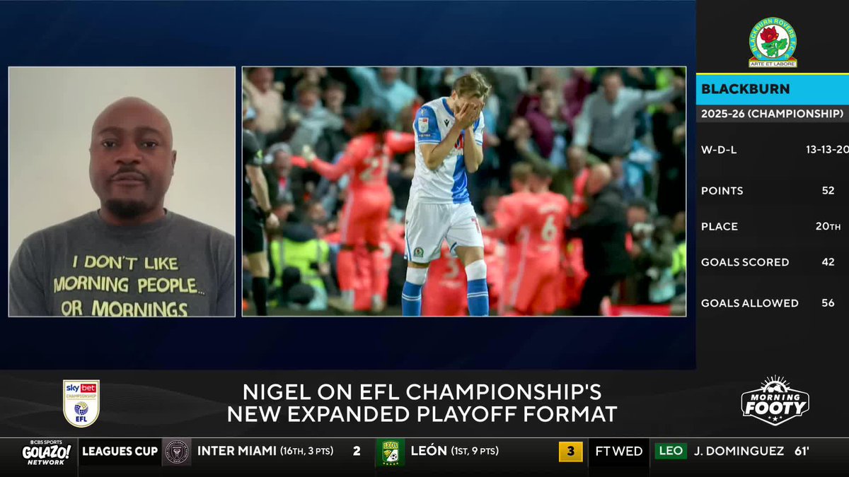 "One team i've got my eye on [for relegation] is Blackburn." 😳 Nigel Reo-Coker says the Rovers haven't done enough this summer to sustain in the Championship 👀