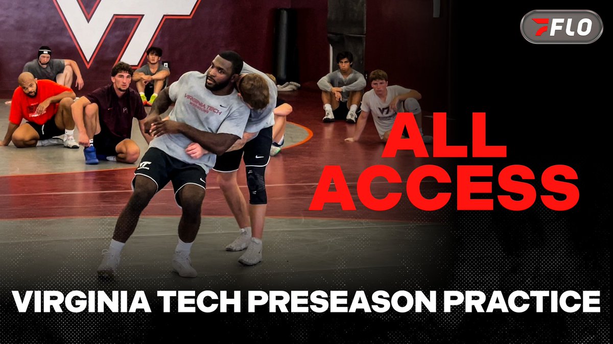 Inside a D1 Wrestling Practice: 2026 Virginia Tech Preseason