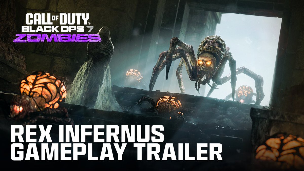 Black Ops 7 Zombies Rex Infernus Gameplay Trailer