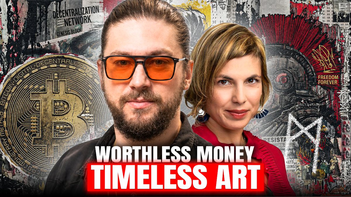 🎙️Freedom, Forged in Art Ep. 155 with MADEX MADEX is an internationally renowned artist, designer and creative director from Alberta, Canada. He built the BULLBITCOIN.COM brand alongside FRANCIS ⚜️ BULLBITCOIN.COM, and runs MADEX CO, a fine art, jewelry and regalia project he describes as a freedom project. In this rare conversation, MADEX explains why art has been captured as a vehicle for collectivist ideas and how he is pushing the opposite, what his three pillars of freedom are, why he refuses to put the Bitcoin ₿ on anything he makes, and why everyone should have children. → Please like, comment, share & subscribe, to help me beat the suppressing algo's. Thank you! 00:00 - Coming Up... 01:33 - Introduction: MADEX 05:28 - Why MADEX Is a Freedom Project 08:41 - Judge a Society by How It Treats Its Entrepreneurs 09:32 - Ad-Break: Expat Money & Ledn 13:01 - Why American Pickup Trucks Keep Getting Bigger 17:56 - Fiat & Global Agendas Influencing Companies & Brands 20:03 - Madex' Childhood in Alberta, Building Toys 24:35 - The Three Pillars of Freedom: Transact, Defend, Communicate 27:48 - No Compromise on Quality & Great Products 32:35 - Bitcoin as a Patron of Arts 38:40 - AI, Creativity & Divine Connection 42:14 - Ad-Break: Trezor & Abundant Mines 44:03 - Beyond the "B" in Bitcoin Art 50:55 - "MADEX Manifesto" Film and a Future One 55:55 - Value Has to Be Created Before It Can Be Stolen 59:34 - What Makes MADEX Bullish 1:05:27 - Free Your Mind & Soul 1:11:28 - "MADEX Manifesto" Short Film