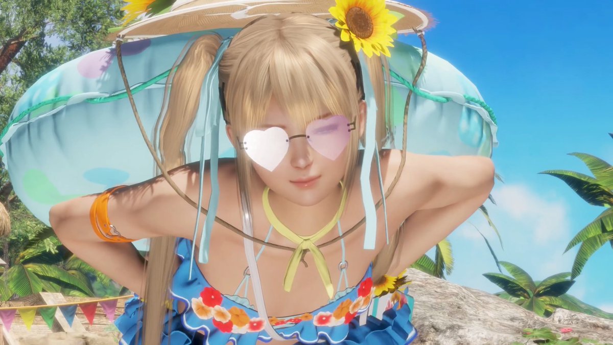 The Marie Rose “Wicked Lil’ Sunflower” Set is available now. Bring the heat to every fight and bring your opponents down in style. #DOA6LR #DEADORALIVE6LastRound