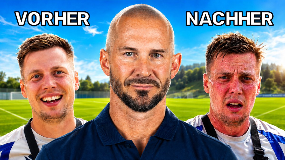 Als Kreisliga-Spieler eine Trainingseinheit bei einem Bundesligisten mitmachen? Admin hat es versucht...🫣