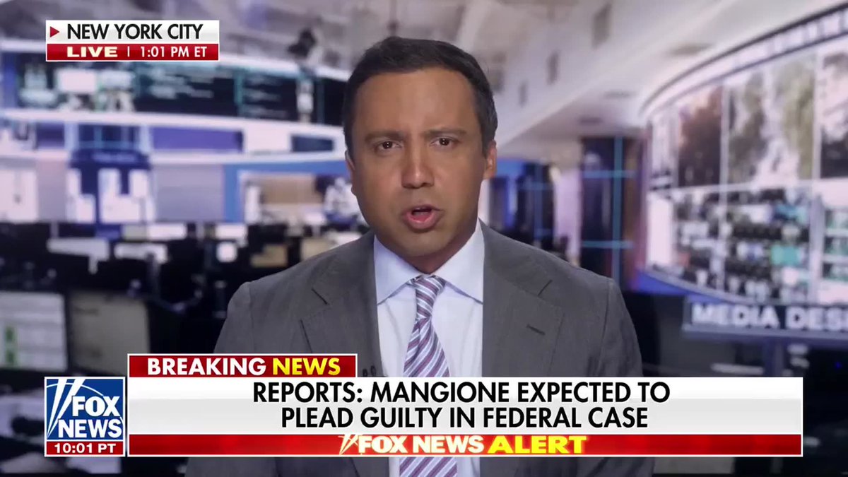 BREAKING: Luigi Mangione is expected to plead guilty under a federal deal, with his lawyers and prosecutors requesting a last-minute conference for tomorrow at 11 a.m. Mangione faces two federal interstate stalking charges resulting in Brian Thompson’s death, which carry a maximum sentence of life in prison without parole. If he accepts the plea deal, it would cancel his January federal trial and could jeopardize his state trial scheduled for September 8 because of New York’s double jeopardy law. He faces murder charges at the state level.