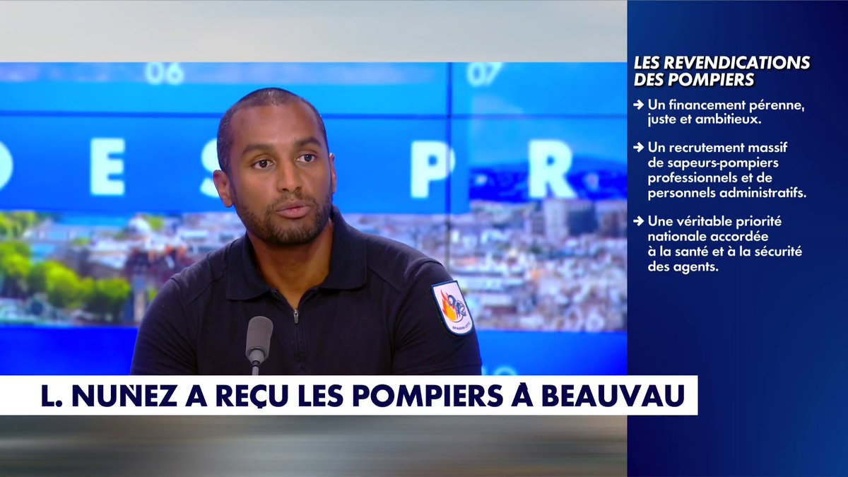 Grève des pompiers : «Laurent Nuñez est prisonnier d’une forme d’impuissance étatique», estime Jean-Baptiste Kane, pompier et président du syndicat SPASDIS-CFTC Landes, dans #HDPros2Ete Toute l'info est à retrouver sur