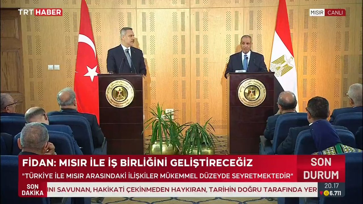 Mısır, Mekke İttifakı’na nasıl bakıyor? Mısır Dışişleri Bakanı Abdülati: 3 kardeş ülkeyle tam bir koordinasyon içindeyiz ve bundan memnuniyet duyuyoruz. Mısır, ilişkilerini geliştirme konusunda olumlu ama üzerinde çalışıyoruz. Bu meseleyi ciddiyetle ele alıyoruz.