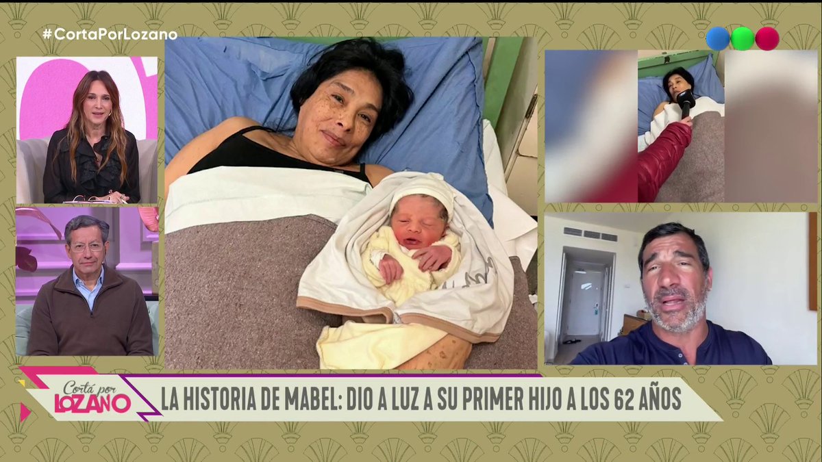La emocionante historia de Mabel: fue mamá por primera vez a los 62 años 🤍🤱🏻 🗣️ El Dr. Matías Colabianchi nos cuenta cómo fue el proceso 📺Mirá #CortaPorLozano ahora en Telefe