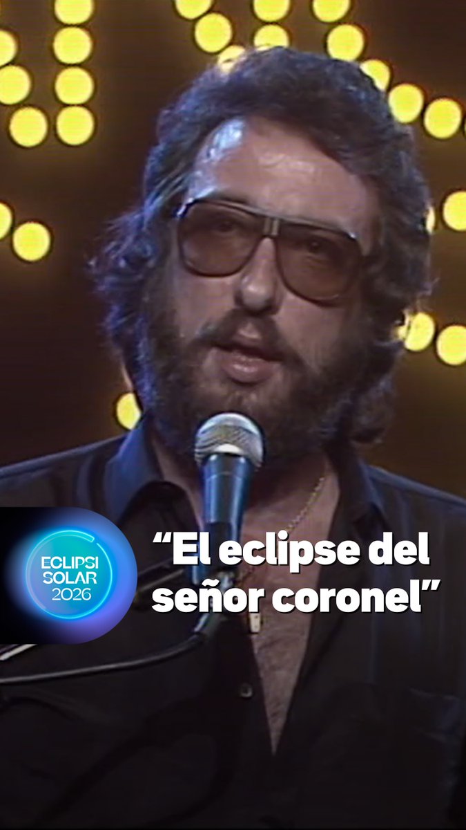 Com el mateix Eugenio deia a l'"Àngels Casas Show" l'any 1984: "És un fenomen que no passa cada dia" 🌒🥴 #Arxiu3Cat #EclipsiSolar3Cat