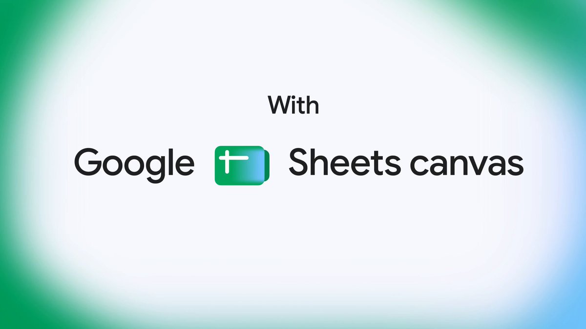 Staring at hundreds of rows and columns, wishing your spreadsheet was an interactive dashboard? 📊✨ Introducing Sheets canvas in Google Sheets—turning static data into interactive "mini-apps" with a simple prompt. Available now globally in English to Google AI Pro and Ultra subscribers and starting to roll out to business and education customers. Let Gemini bring your data to life. 🧵👇