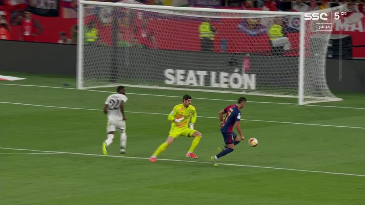 برشلونة عادة لا يفوز في نهائي كأس الملك على مدريد. خسرنا مع الجيل التاريخي مرتين هنا بعد هدف تشواميني وليلة أقل من المتوقع من بيدري وفرينكي، أتى شعور بأن المباراة ضاعت بدا مدريد يضيع الوقت، لكن لامين يمرر والقرش ينهي.. يعيد الأمل أجمل لحظة له كلاعب في البارسا.. شكرا للقرش.