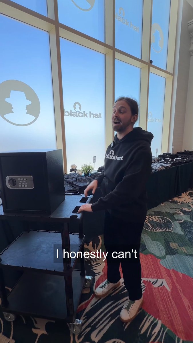 Move over, hackers... Cyber Granny is stealing the spotlight. 💻 She stopped by Black Hat USA to take on our fun questions, share a few laughs, and quickly become one of the most memorable interviews of the week. 🖤 With her humor, charm, and undeniable Black Hat spirit, it's easy to see why she's won over the community. ✨ Watch now and try not to smile. We dare you. #CyberGranny #BHUSA #Cybersecurity
