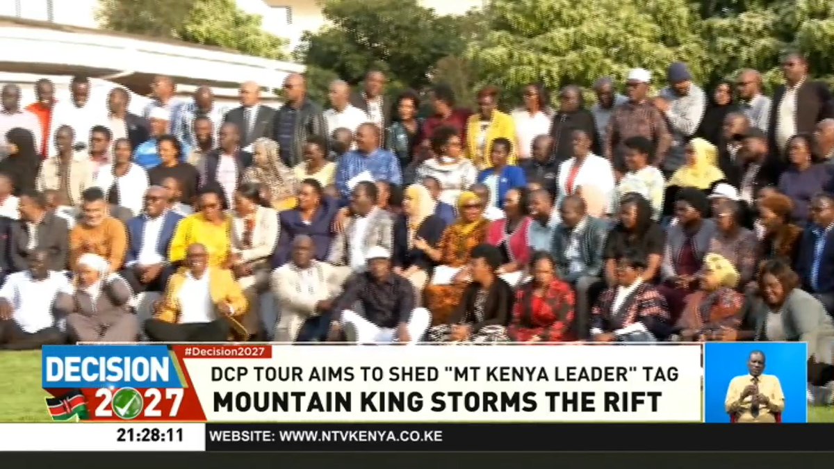 Mountain King Storms The Rift: Rigathi Gachagua is expected in Nakuru County this weekend, the second stop in his South Rift tour this week. Party insiders say one of the goals is to soft-launch Rigathi as a national leader. #NTVTonight Number8, the poet