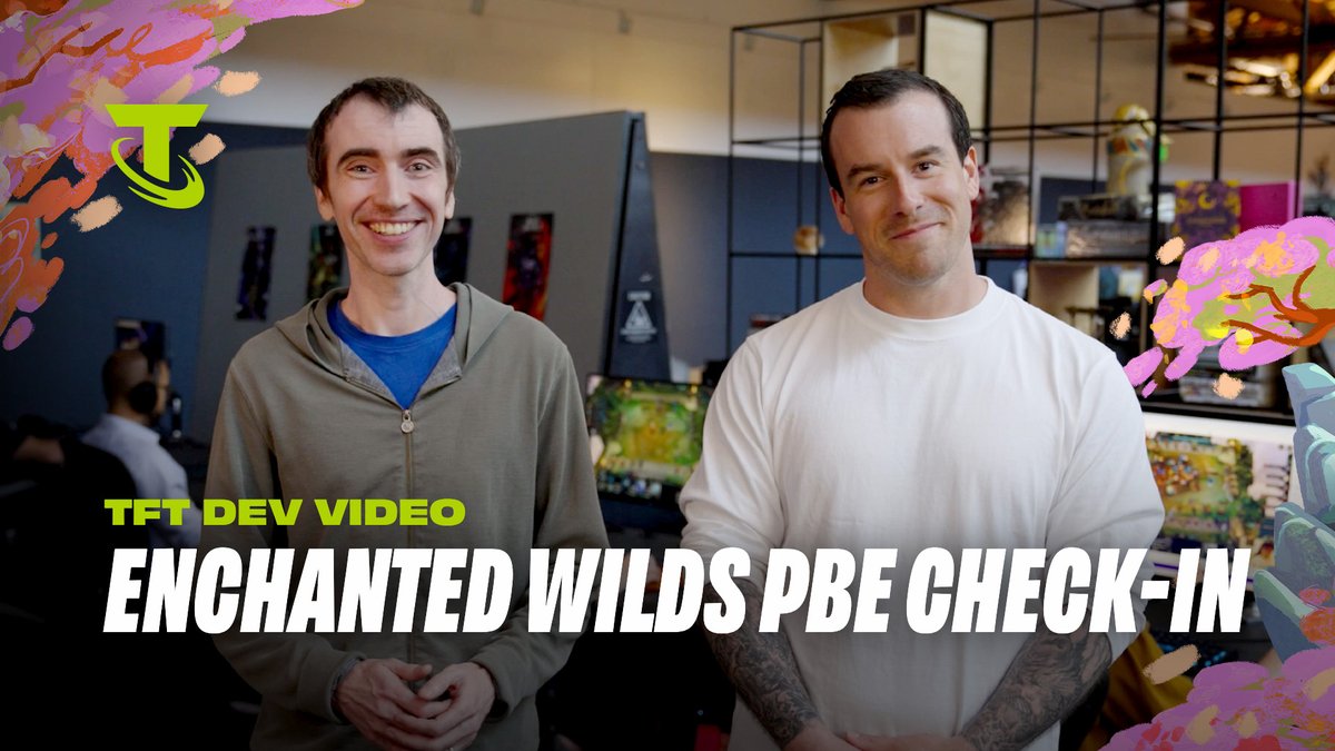 Geoff & Peter give an update on Enchanted Wilds in PBE: Bugfixes and feedback 🐛 Game feel improvements 🖐️ MacOS native support coming in Enchanted Wilds later in the set 🍎 What to expect on launch 🌳
