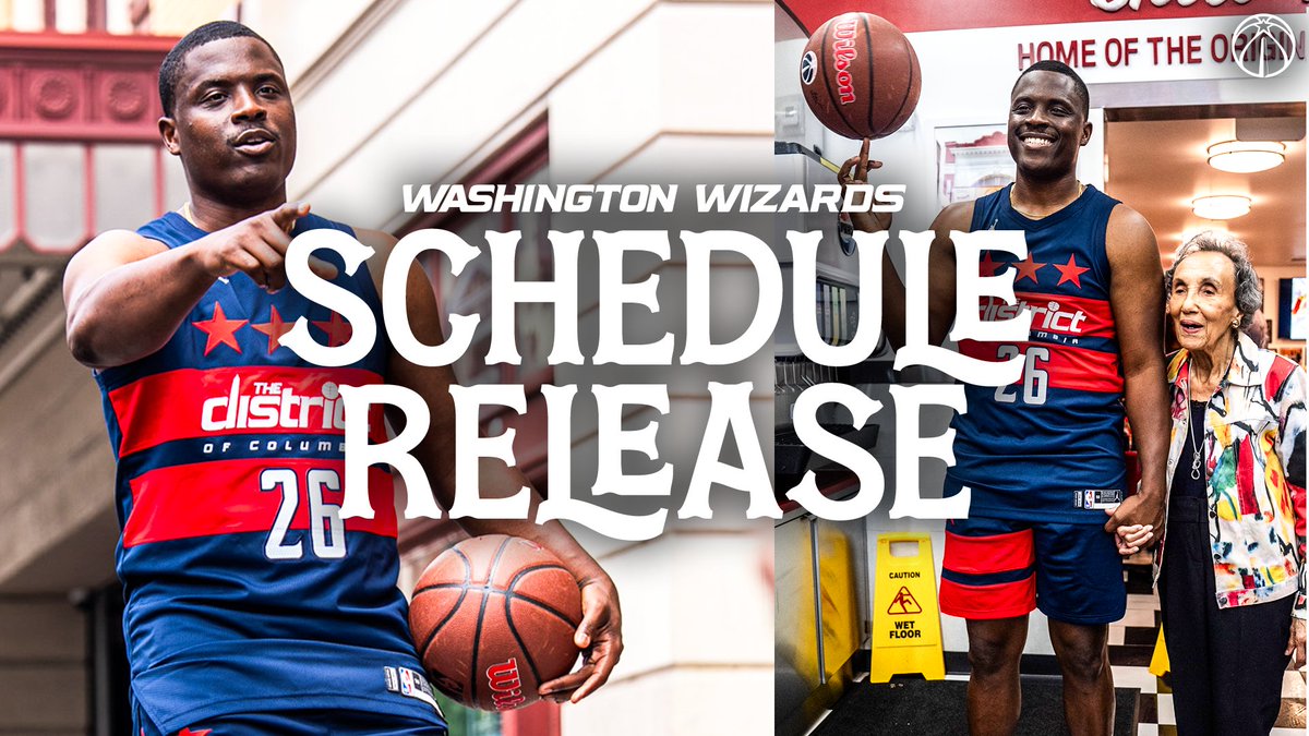 A few D.C. legends came through for this one 🔥 The 2026–27 schedule is here with a little help from Tayon Neal, Big G, and Virginia Ali. 🤝 Pres. by Ticketmaster