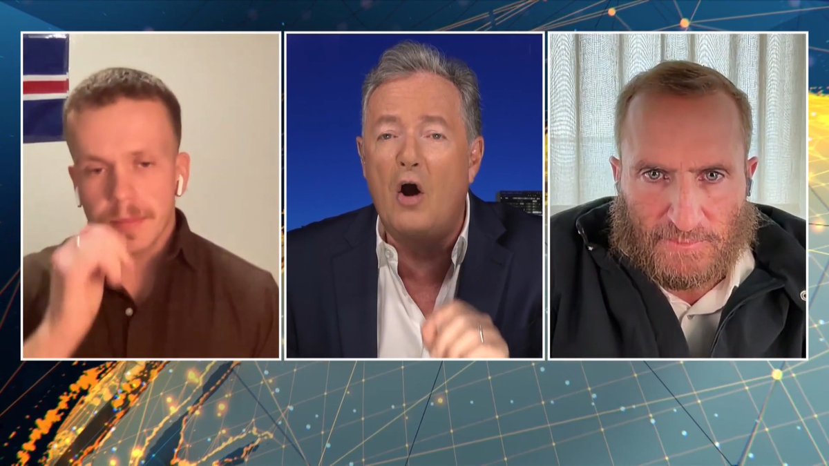 'Criticizing Israel does NOT make you antisemitic!' Piers calls out Rabbi Shmuley for calling Icelandic protester Samúel Guðmundsson a 'Jew-hater'. Watch more 👇 📺 Piers Morgan | Rabbi Shmuley | Samúel G