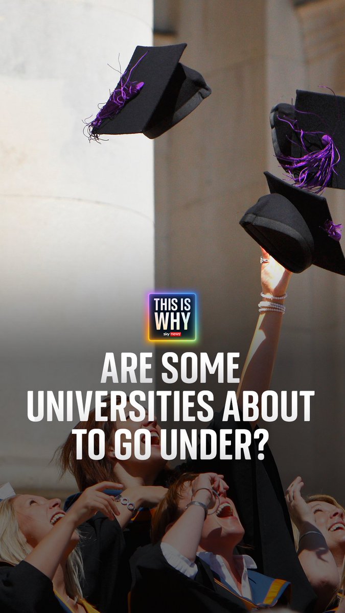 Should we be worried about universities going under? It's A-level results day - but there are questions about the future of Britain's higher education system. Niall Paterson speaks to @HEPI_News' Nick Hillman to find out on #ThisIsWhy 🎧Listen 👉