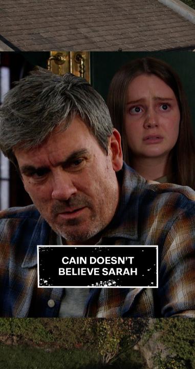 Cain is definitely suspicious 👀 #Emmerdale