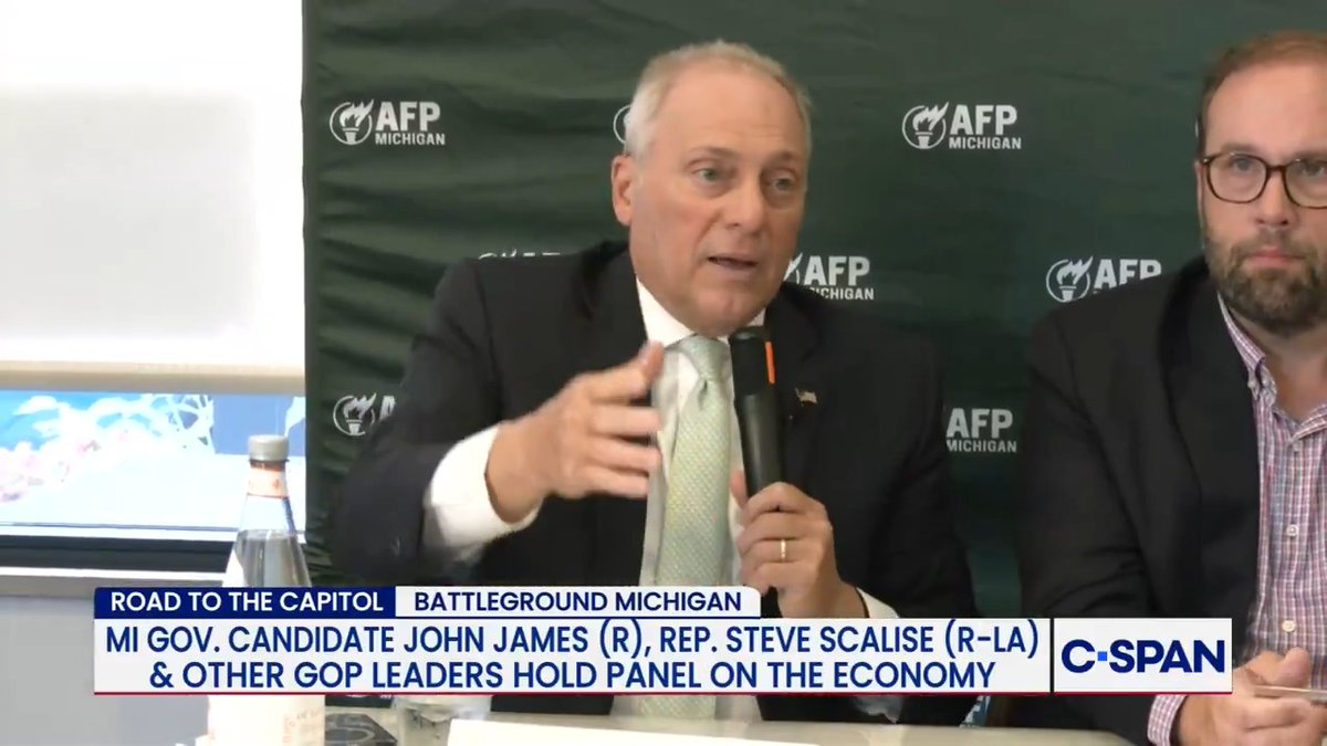 .Steve Scalise (R-LA) on U.S. Sen. candidate Abdul El-Sayed (D-MI) and Democrats: "These people think you can plug your car into a tree and get, you know, this unicorn pixie dust energy... None of it works! It's all phony baloney that they're selling."