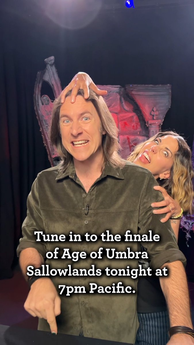 A FATEFUL FINALE - TONIGHT 💀 🗡️ Who will survive the night? #AgeOfUmbra: Sallowlands' final adventure arrives this evening at 7PM PT on YouTube, and Twitch! LEARN MORE ⬇️