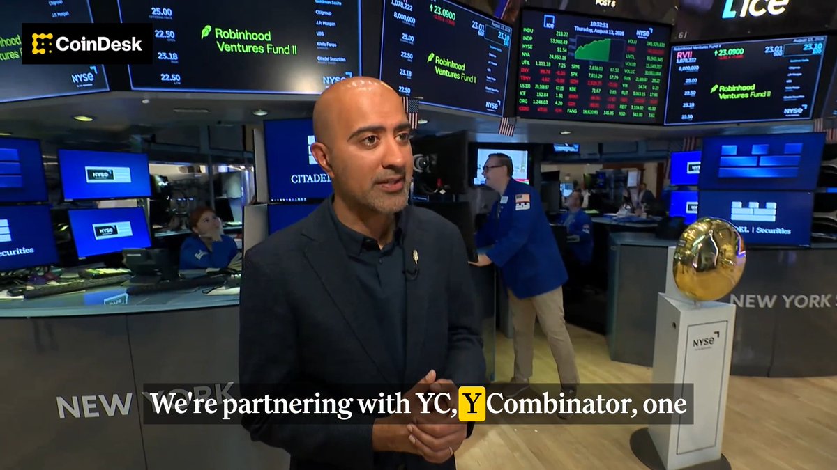 ACCESS: Robinhood CFO Shiv Verma makes the case for why everyday investors, not just VCs, should be able to get in on @YCombinator startups at the ground floor. Robinhood Ventures Fund II began trading today on NYSE