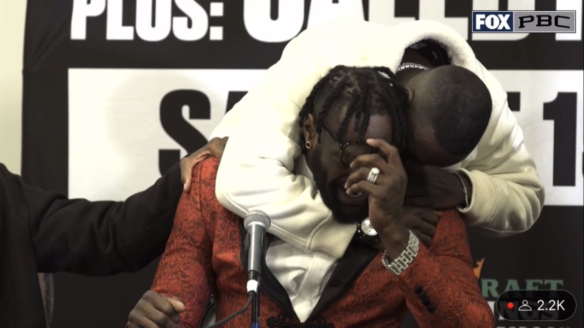 Dexerto Deontay Wilder very emotional talking about the dangerous side of boxing and Prichard Colón 💔💔