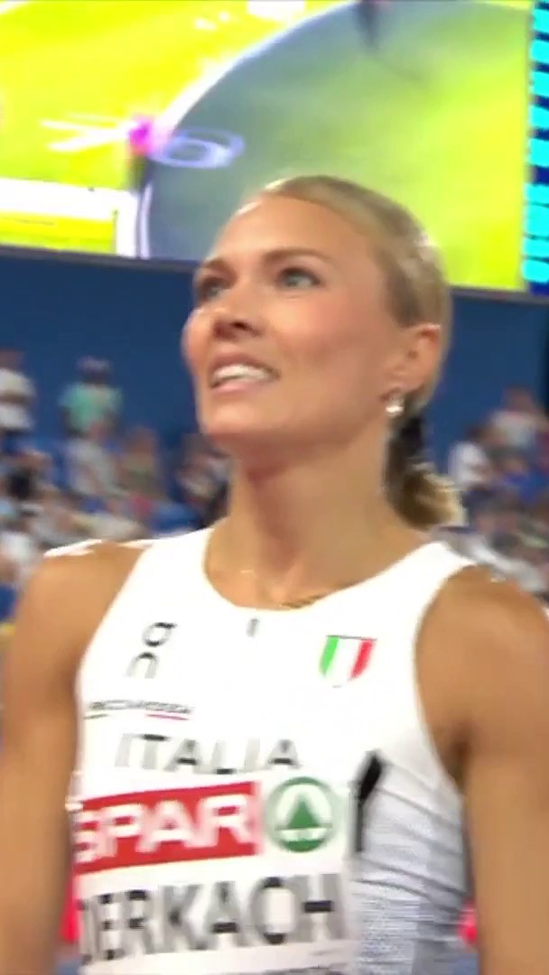 DERKACH VOLA A 14,60 ED È ORO! 🚀🇮🇹🥇 Al quarto salto arriva la zampata: nuovo record personale per Dariya Derkach nella finale del triplo agli Europei di Birmingham. Vento regolare, misura pazzesca che vale anche il miglior risultato europeo stagionale. #EuropeanAthletics #Birmingham2026