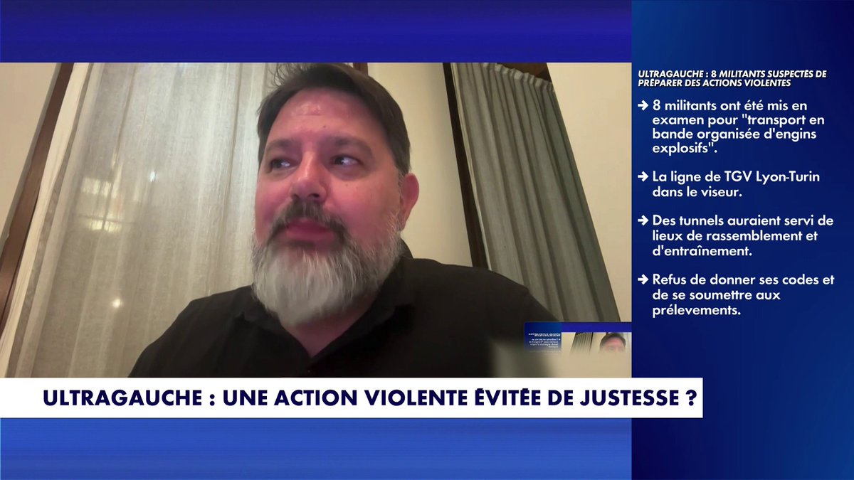 Ultragauche : «La question écologique est devenue un moyen de faire tomber le capitalisme», souligne le directeur du CERU, Olivier Vial, revenant sur l'évolution des mouvements écologistes, dans #100PolitiqueEte Toute l'info est à retrouver sur