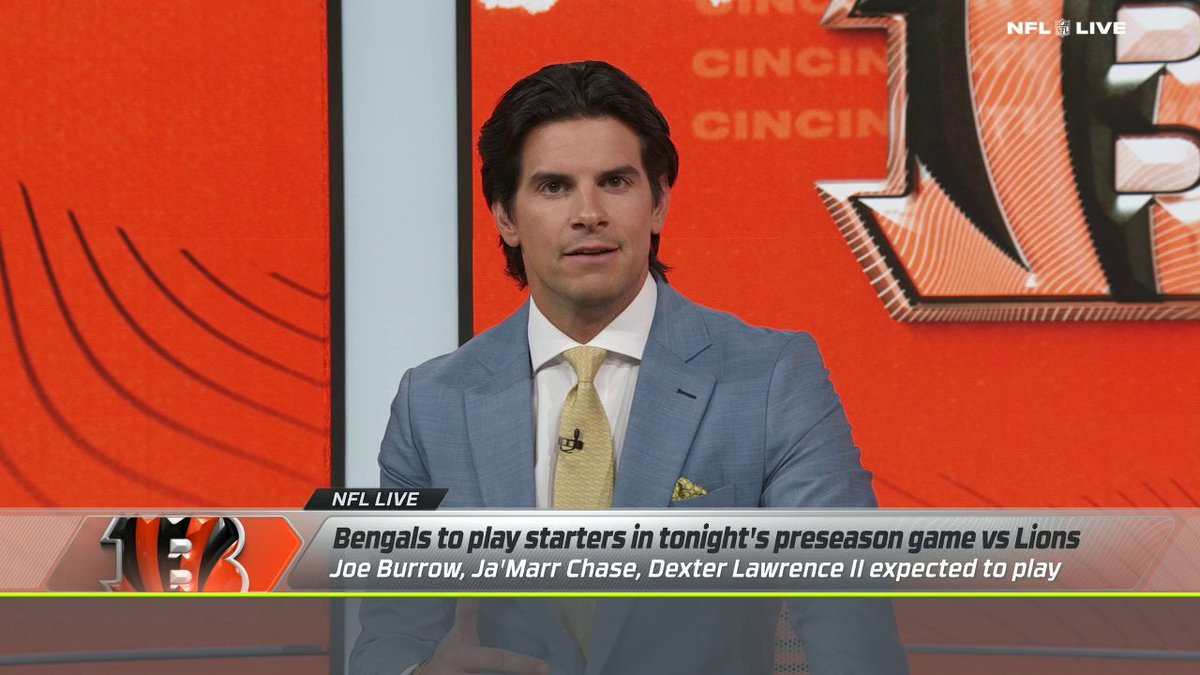 "I think Cincinnati, even if they haven't told us out loud, has acknowledged they know 2026 matters gigantically." —Field Yates on the Bengals announcing their starters will play in their first preseason game 🏈