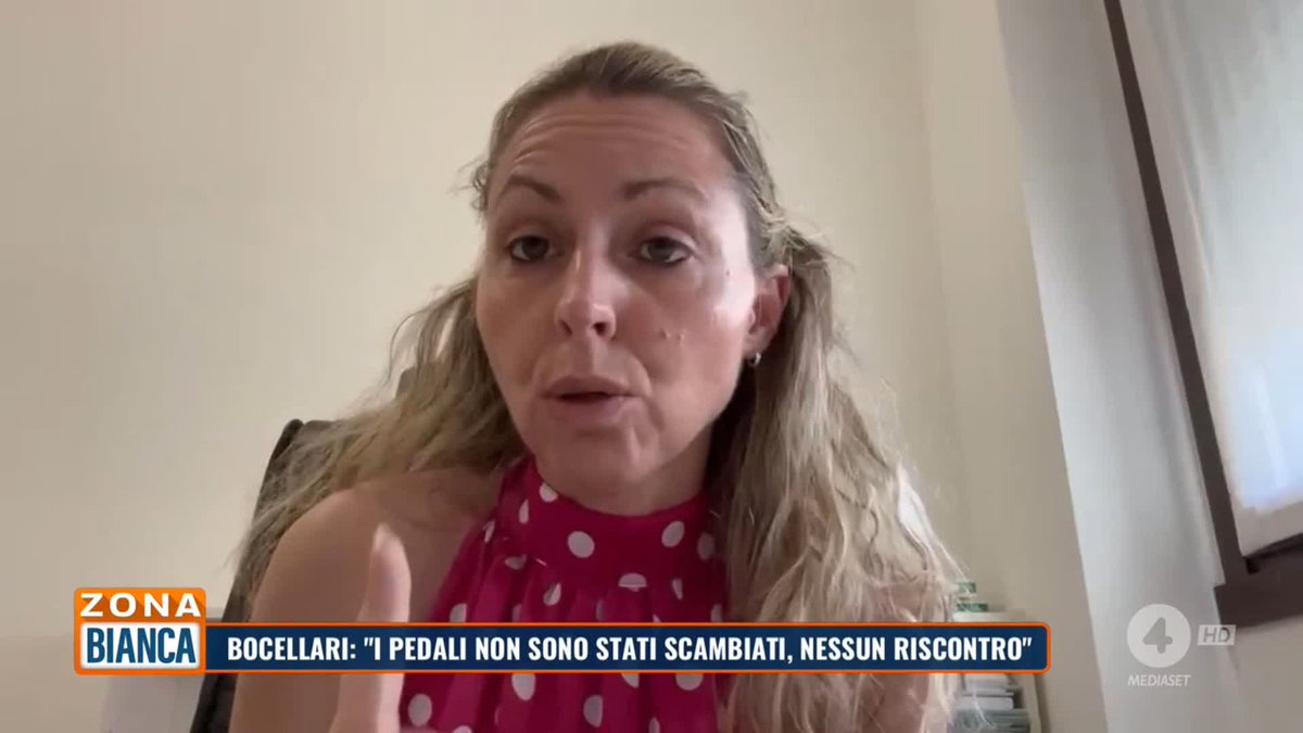 Bocellari: "I pedali non sono stati scambiati, nessun riscontro" #zonabianca