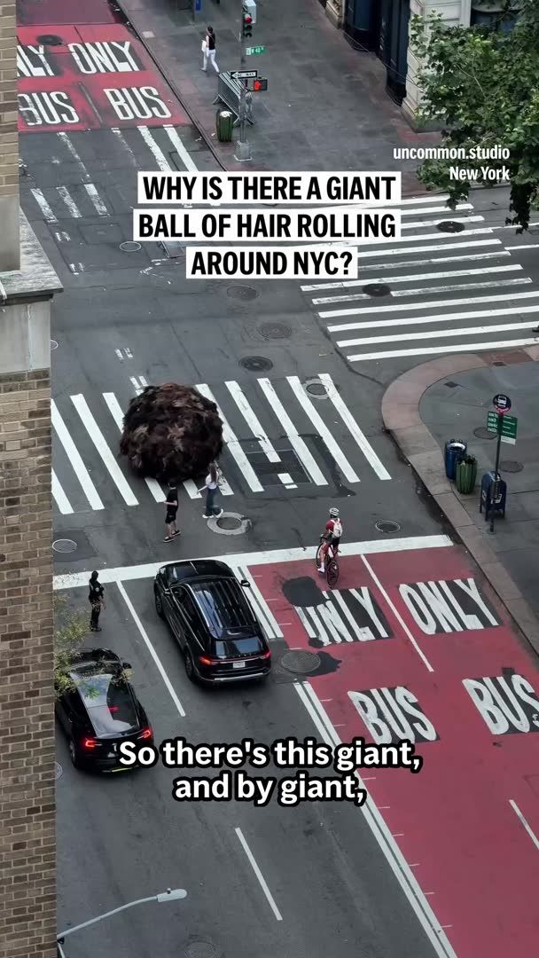 A giant ball of human hair has been rolling around New York City — but why is it here? Here’s what you need to know about “Tumblehair."