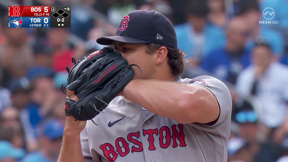 Payton Tolle just retired SEVENTEEN STRAIGHT BATTERS to end his day 😱 Is that good? 😏