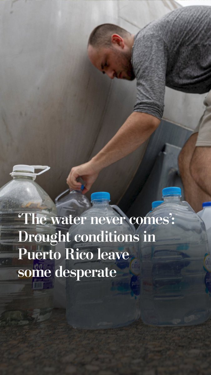 Puerto Rico is rationing water amid severe drought that has exacerbated an ongoing issue with outages and low water pressure for the past year.